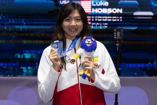 短池游泳世锦赛：唐钱婷获女子50米蛙泳亚军