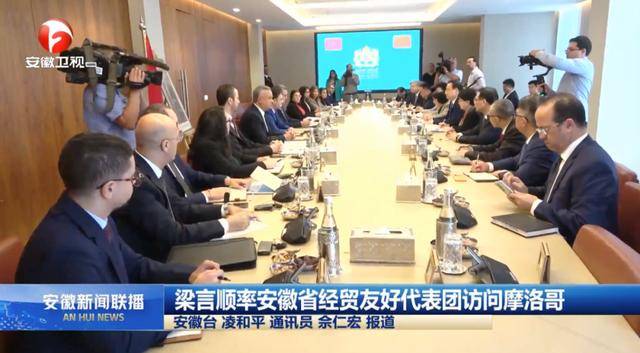 安徽省委书记率团访问摩洛哥,为两位新车用户交付钥匙